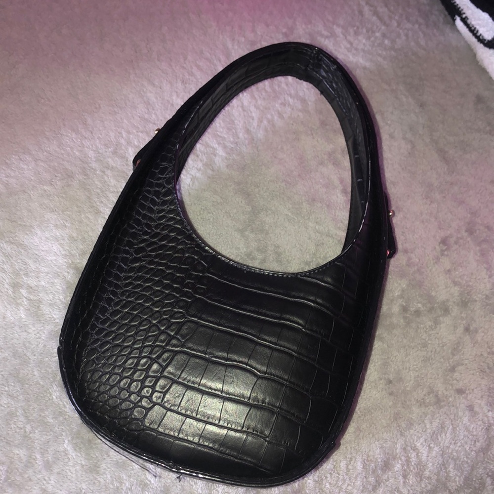 Croc Pattern Purse - image 1